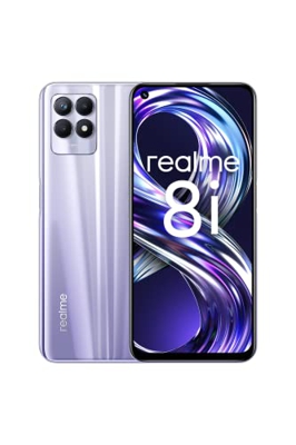 realme 8i - Smartphone Libre (Pantalla fluida de 6.6" 120 Hz, 4GB RAM + 128GB Almacenamiento, MediaTek Helio G95, Cámara triple de IA de 50 MP, Baterí