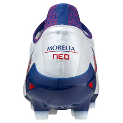Mizuno Morelia Neo III Beta Japan, Zapatillas de fútbol Hombre, White High Risk Red 280c, 43 EU características