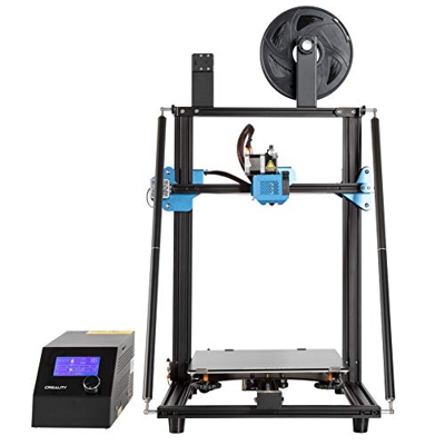 Impresora 3D Creality CR-10 V3 con extrusora Titan directa, placa base silenciosa, fuente de alimentación Meanwell, sensor de filamento y tamaño de im
