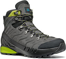 Scarpa Cyclone-S GTX, Botas de Senderismo Hombre, Shark-Lime Gore-Tex Tai Shell Trek, 45 EU en oferta