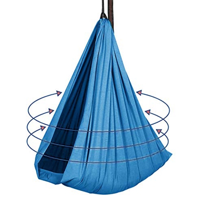 ZCXBHD Ajustable Terapia Columpios para Niños y Adultos con Autismo Aspergers Asiento Hamaca Sensorial para Una Mejor Integración Sensorial (Hardware 