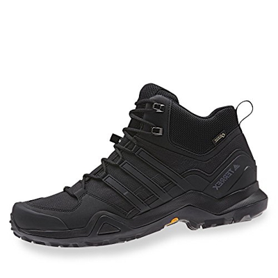 adidas Terrex Swift R2 Mid GTX, Walking Shoe Hombre, Negro (Core Black/Core Black/Core Black 0), 50 2/3 EU