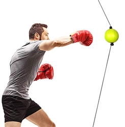 SKAL Boxing Reflex Ball Reflejo de Boxeo Entrenamiento con mosquetón y Montaje en Techo Velocidad de reacción características