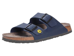 Birkenstock Arizona Birko-Flor Esd - Sandalias profesionales para hombre, color azul (azul), 42 EU precio