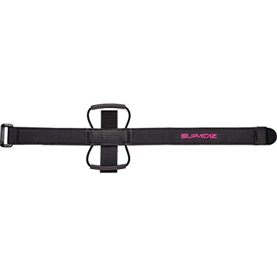 Supacaz Supa Strap Fijación de sillín, Unisex Adulto, Negro, Uni
