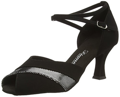 Diamant 039-060-119 - Zapatos de danza moderna/jazz para mujer, Negro, 38