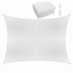 WOKKOL Toldo para jardín, protección solar para balcón, 185 g/㎡ HDPE con densidad, transpirable (5 x 5 m) precio