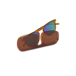 Nooz Gafas de sol polarizadas para hombre y mujer - Protección de categoría 3 - Marrón - con funda compacta - Colección DINO en oferta