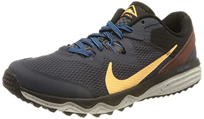 Nike Juniper Trail, Zapatillas para Correr Hombre, Azul Thunder Blue Melon Tint Dark Pony Black, 42 EU