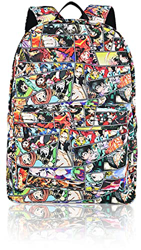 Roffatide Anime My Hero Academia Deku Bakugo Mochila escolar con estampado completo Mochila MHA en oferta