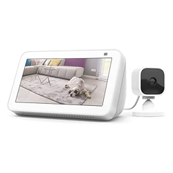 Echo Show 5 (2.ª gen, 2021), Blanco + Blink Mini Cámara, compatible con Alexa características