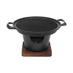 Amusingtao - Parrilla japonesa de carbón vegetal para mesa, miniparrilla barbacoa de estilo japonés, placa de barbacoa, fogón de cocina portátil, acce precio