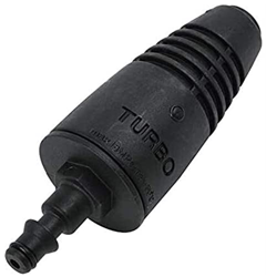 YDoo Boquilla Lavadora de Alta presión Lavado de Coches Pistola de Agua Rotating Turbo Boquilla Spray for Karcher Lover Comet VAX (Color : Negro) en oferta