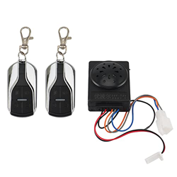 Fransande - Boota de control de alarma eléctrica inteligente para inducción, control inalámbrico universal, impermeable, repuesto de bicicleta eléctri características