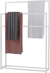 Spice Rack Handtuchhalter,StäNder,Freistehend Im Freien,2-Stufiger Handtuchtrockner Aus Metall Mit 4 Stangen,Badezimmergarderobe FüR Pool,Whirlpool en oferta