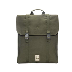 Lefrik - Mochila Handy Casual y Práctica - Tejido 100% Reciclado - Eco Friendly - Para trabajar o para viajar - 12 L - Color Olive en oferta