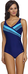 aQuarilla Bañadores Monokini Trajes de Baño 1 Pieza Ropa de Playa Verano Mujer 93L1N4 (Azul Claro, 36) precio