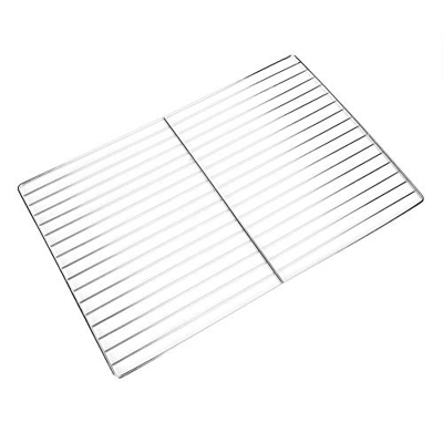 KUIDAMOS Parrilla para Barbacoa, Parrilla de Acero Inoxidable, Fácil de Limpiar, No Se Oxida, para Fiestas en el Jardín, Reuniones Familiares para Pel