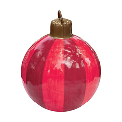 Enkomy Bola De Navidad Inflable，Bola Inflable Personalizada De Plástico，Bola De Navidad Inflable Gigante De PVC De 60x60 Cm para Decoración De Jardín  en oferta