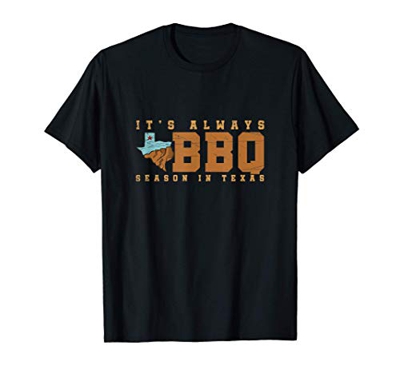 Regalo Divertido Parrilla Chef de Barbacoa Tejano Barbacoa Camiseta