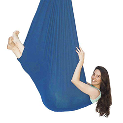 Hamaca columpio al aire libre árbol cuerda para adultos y niños ajustable material de nylon aéreo elástico sensorial entrenamiento hamaca características
