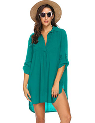 UNibelle Vestido de Playa Mujer, Chaqueta Ligera de Verano de Manga 3/4, Vestido de Playa, Bikini, Poncho de Playa, Traje de baño de Playa de Verano características
