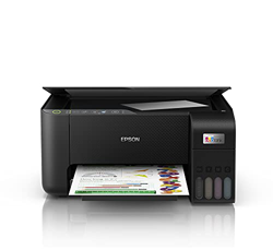 Epson EcoTank ET-2812, Impresora WiFi A4 Multifunción con Depósito de Tinta Recargable, 3 en 1: Impresión, Copiadora, Escáner, Mobile Printing, Negro en oferta