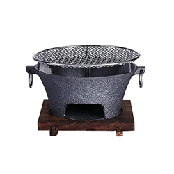 FGVDJ Estufa de carbón, Estufa de carbón para el hogar, brasero para fogatas al Aire Libre, Parrilla de carbón de arrabio, Estufa para Barbacoa, Calen características