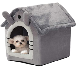 Tienda de campaña para mascotas, cama cueva para perros para gatos, casa cálida para dormir, casa de gatos, refugio para perros, nido de mascotas, ple precio