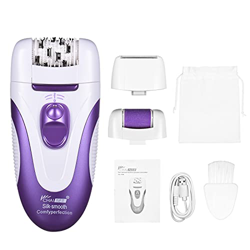 conpoir Máquina de Afeitar eléctrica 3 en 1, depiladora, depiladora para Mujeres, afeitadora, Recortadora para Brazos, Axilas, Bikini, piernas, depila en oferta