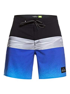Quiksilver Highline Hold Down 18" - Boardshorts para Hombre Boardshort, Hombre, Dazzling Blue, 34