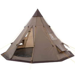CampFeuer Tienda de Campaña Tipi para Adultos Spirit I 4 Personas I Columna de Agua de 3.000 mm I Ligera I Acampada y Senderismo precio
