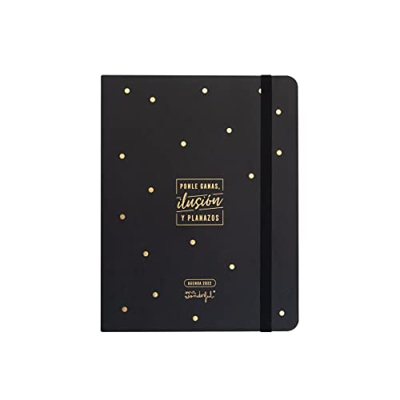 Mr. Wonderful Agenda 2022 Semanal - Ponle ganas, ilusión y planazos, Multicolor, WOA11312ES