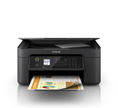 Epson Workforce WF-2820DWF | Impresora WiFi A4 Multifunción con Impresión a Doble Cara (Dúplex) y Pantalla LCD | 3 en 1: Impresión, Copiadora, Escáner