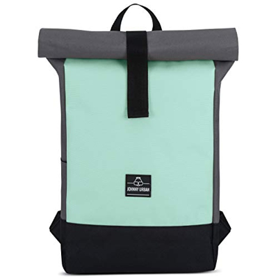 Mochila Mujer y Hombre Menta - Johnny Urban Ryan de Botellas Pet Recicladas - Resistente Mochilas Morral Casual Cotidiano - Impermeable y Compartiment