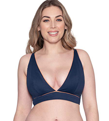 Curvy Kate - Bikini Triangular sin Cables, Color Azul Marino Azul Azul Marino 90E/F características