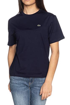 Lacoste TF5441 Camiseta, Marine, 34 para Mujer