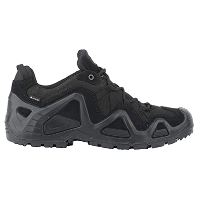 Lowa Hombre Zephyr GTX LO TF Leather Textile Black Zapatos 44.5 EU