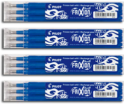 Pilot Frixion Ball - Recambio para bolígrafo (12 unidades), color azul en oferta