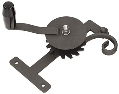 KOTARBAU® Manivela para barbacoa, 20 cm, forjada para ajustar la altura de la parrilla.