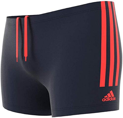 adidas FIT SEMI3S Bx Swimsuit, Hombre, Legend Ink/App Solar Red, 34"
