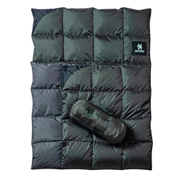 OneTigris Manta de plumón plegable para 3 estaciones, para 1 persona, para exterior, de viaje, 195 x 135 cm, de 5 a 25 ℃, para camping, caza, senderis en oferta