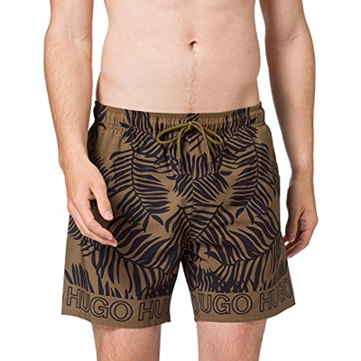 Hugo Boss Soma Baador para Hombre, Open Green355, S