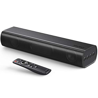 Barra de sonido 2.0 para dispositivos de TV,105 dB,50 W,41 cm, PC altavoz, SAKOBS Mini Sound Bar ordenador,Bluetooth 5.0 Soundbox para cine en casa,so