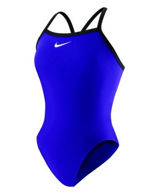 Nike Poliéster Tanque hembra de espalda abierta. - TFSS0082, 36, VarsityRoyal