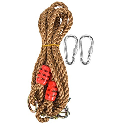 Faceuer Correas de la Hamaca, Cuerda de Oscilación del árbol de la Cuerda de Extensión del Oscilación para el Columpio de los Niños del Jardín Al Aire