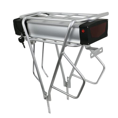 (3-7 Días para Llegar) 48V 20Ah Batería de Bicicleta eléctrica para Rack Trasero para Motor de 1800W 1500W 1200W 1000W 750W 500W 350W (YJ04-48V20AH(20