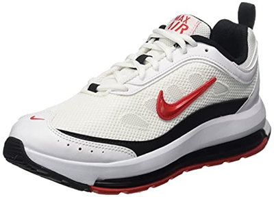 Nike Airax Ap, Zapatos Hombre, White/University Red-Black, 44 EU