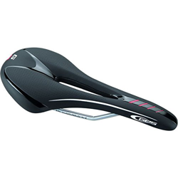 GES Road Xennox Sillín MTB, Negro y Rojo, Unisex precio