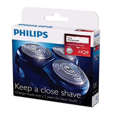 Philips hq9/50 hq9/40 hq9/52 Philishave Norelco triple track 3 Replacement shaving heads for Speed-XL and Smart Touch-XL cutters and foils (does not i